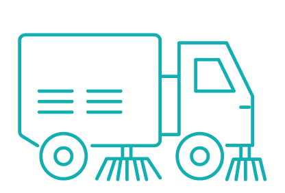 street sweeper icon