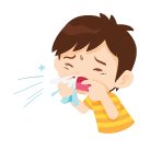 Sneezing illustration