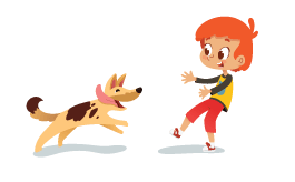 Playing With Pets illustration