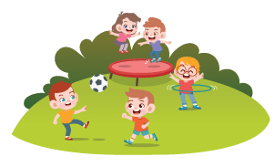 Playing outside
