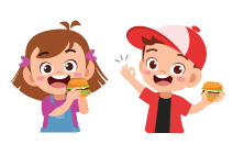 Eating Illustration