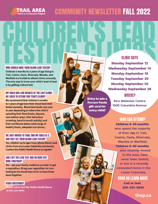 THEP Fall Newsletter 2022 cover