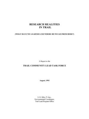Research Realities in Trail (1993)