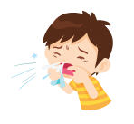 Sneezing illustration