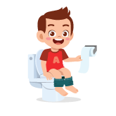 Using the bathroom illustration