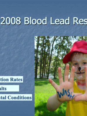 Fall 2008 Blood Lead Report