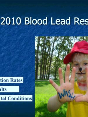Fall 2010 Blood Lead Report