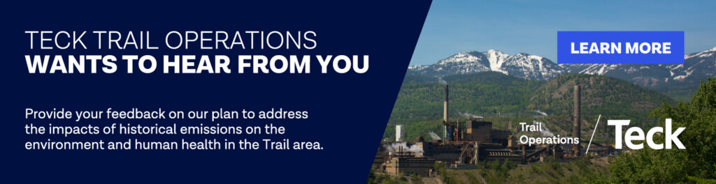 Banner: Teck Trail operations wants to hear from you!