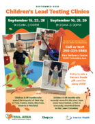 Blood Lead Testing Poster