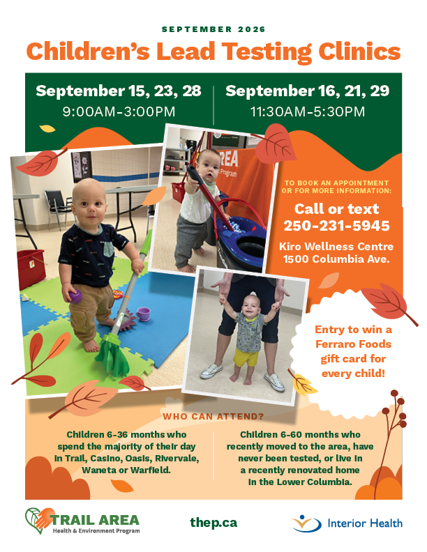 Blood Lead Testing Poster